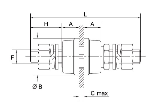 rysunek techniczny izolator PI CES